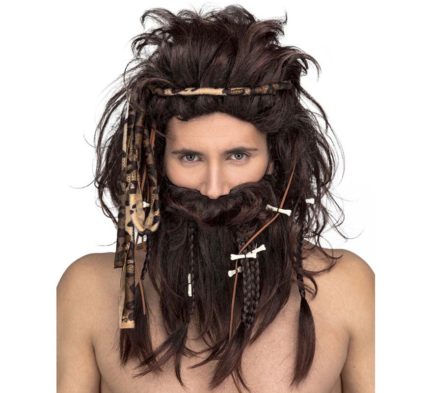 Brown Caveman Wig Brown Caveman Wig