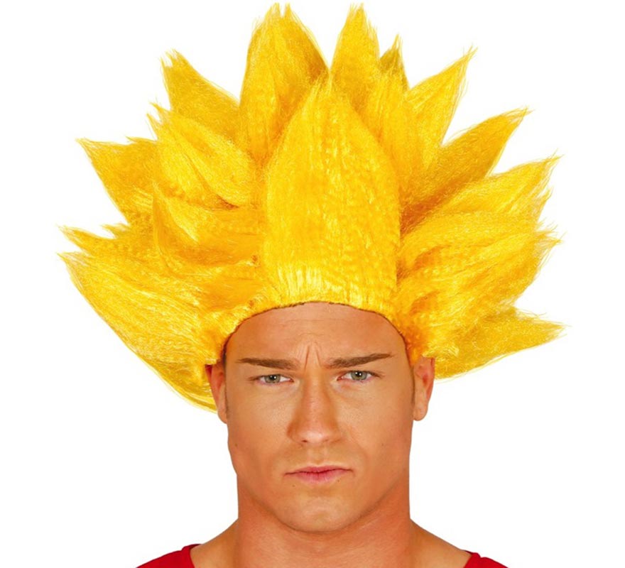 Yellow Space Warrior Wig Yellow Space Warrior Wig