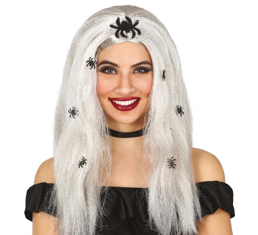 Peruca Boxed Juba Cinza