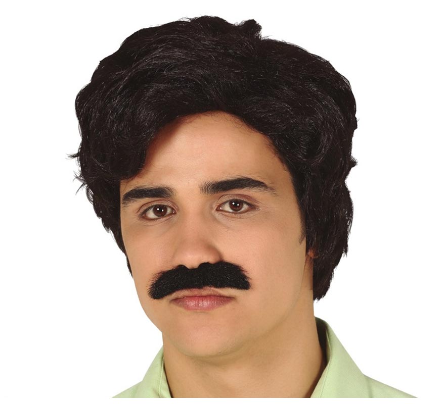 Peruca de droga de bigode