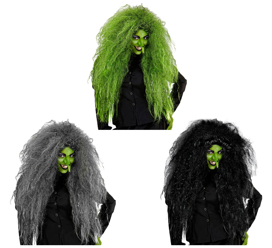 Large Witch Wig in various colors