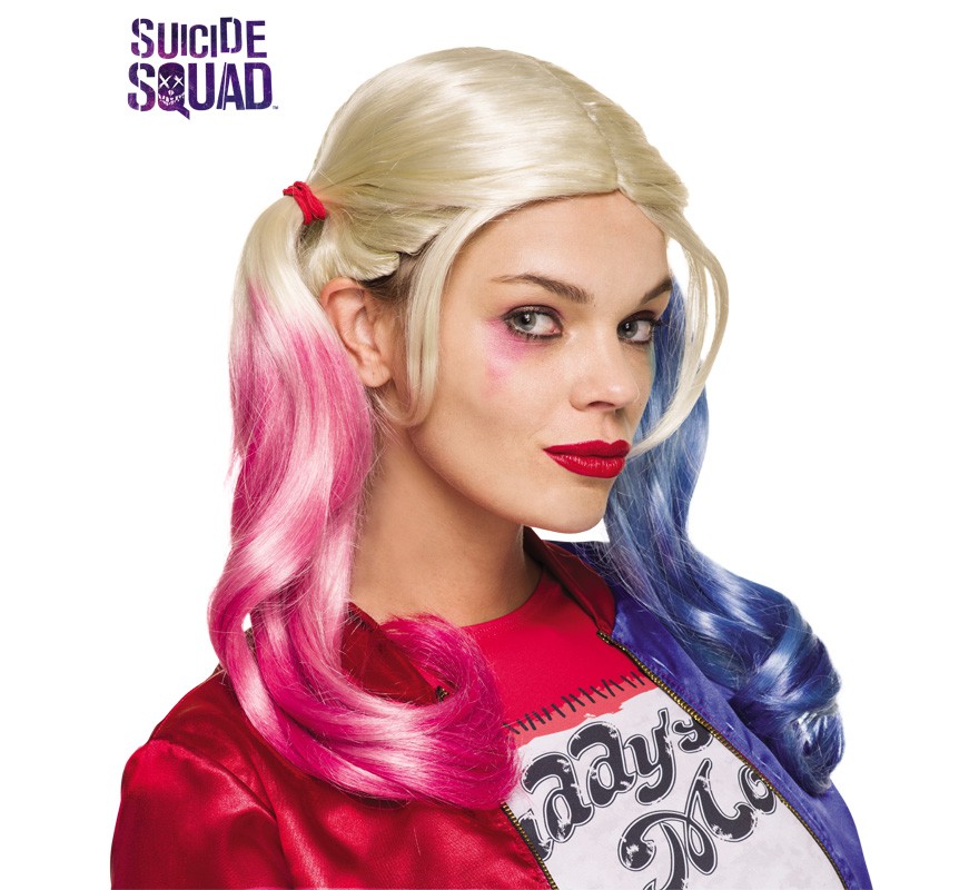 Harley Quinn Wig Suicide Squad feminino