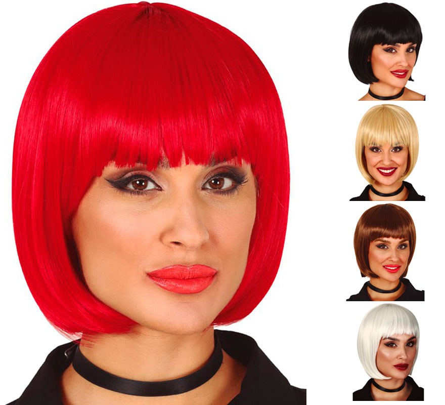 Medium Long Hair Wig in various colors