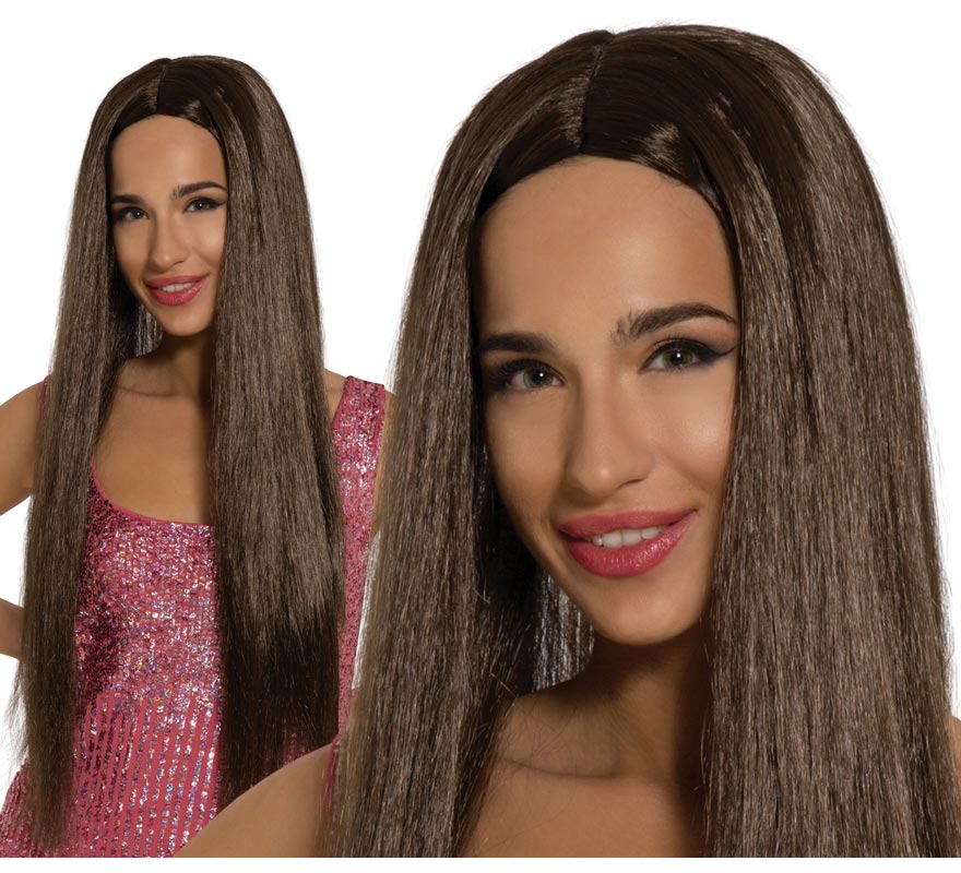 Peruca de cabelo longo e reto Peruca de cabelo longo e reto