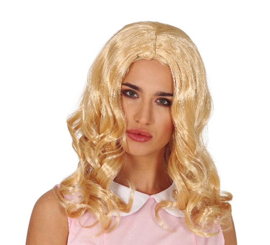 Peruca de cabelo loiro Peruca de cabelo loiro