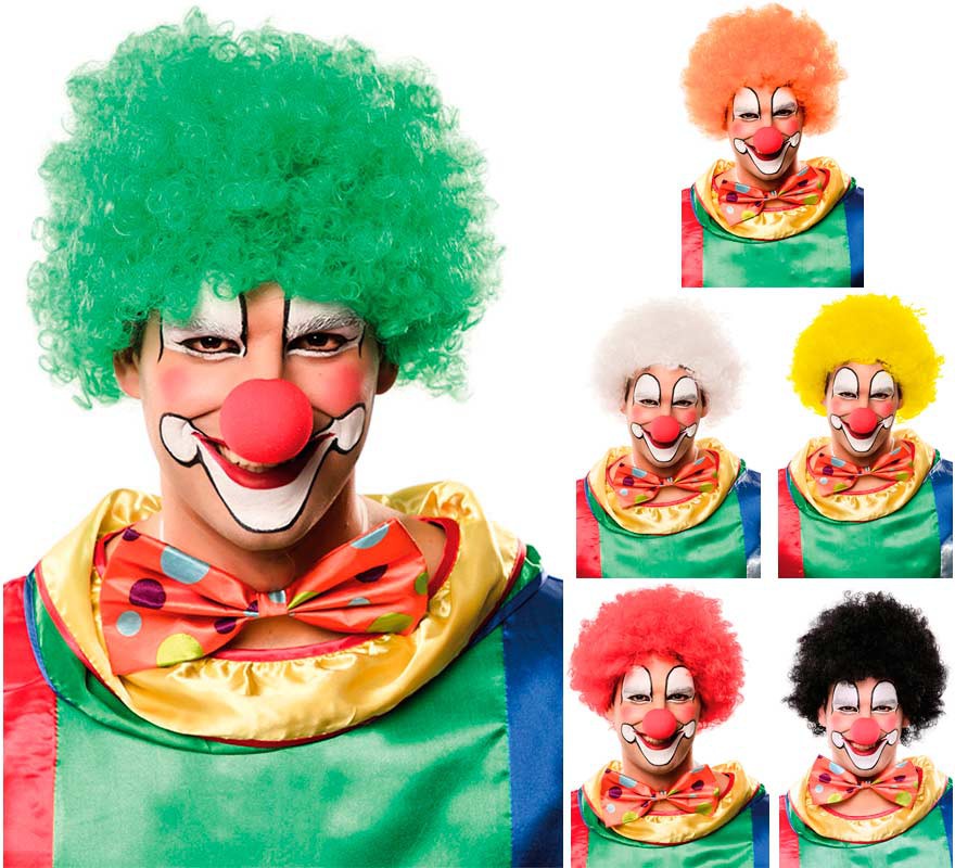 Afro Curly Wig for adults in various colors