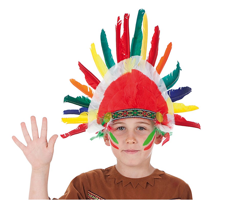 Pluma infantil indiana