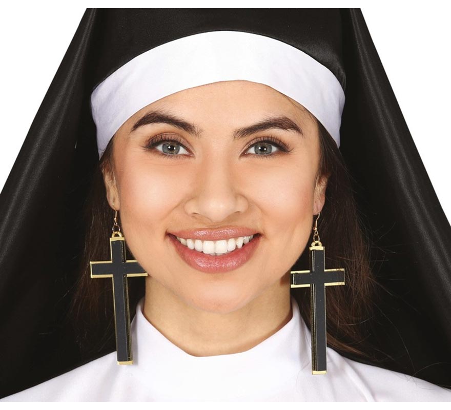 9 cm Cross Earrings 9 cm Cross Earrings