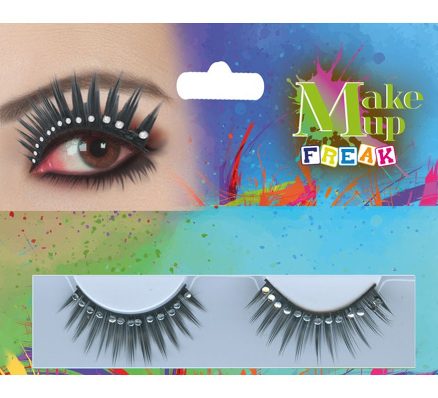 Black Eyelashes with Shiny