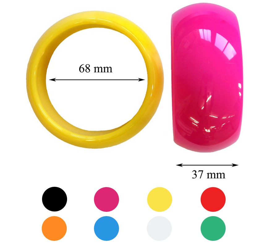Flamenco Bracelet 68x37 mm various colors Flamenco Bracelet 68x37 mm various colors