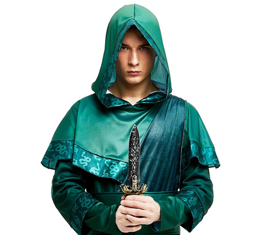 Adaga medieval com efeito de brinquedo envelhecido