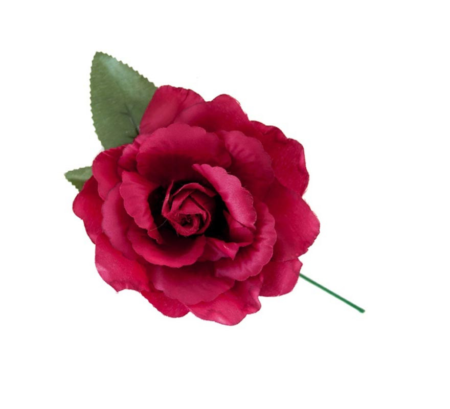 Rosa Flamenco grande marrom 15 cm