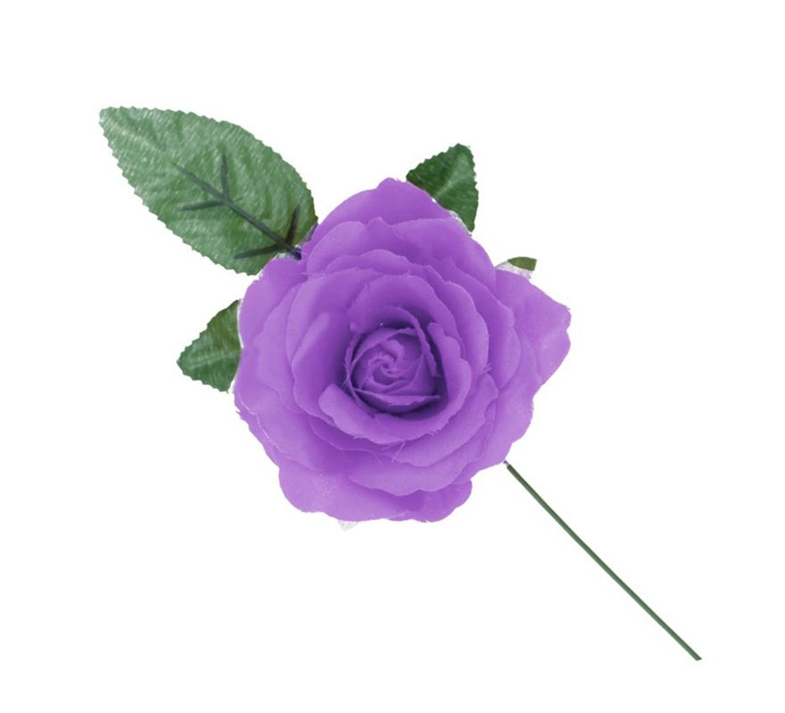 Rosa Flamenga lilás médio com 13 cm