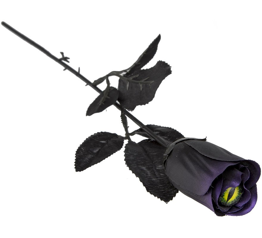 Black Rose with Green Eye