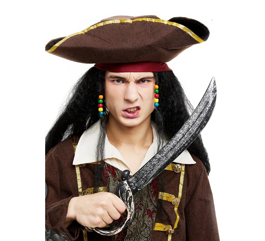 Dark gray toy pirate saber Dark gray toy pirate saber