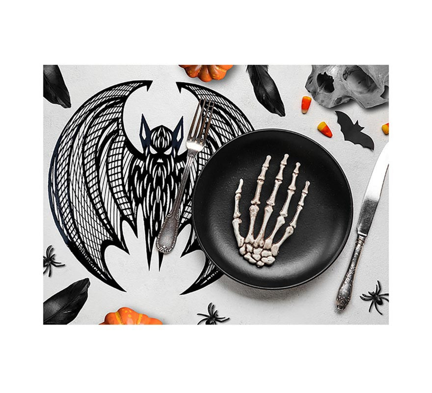 38 cm black pvc bat trivet