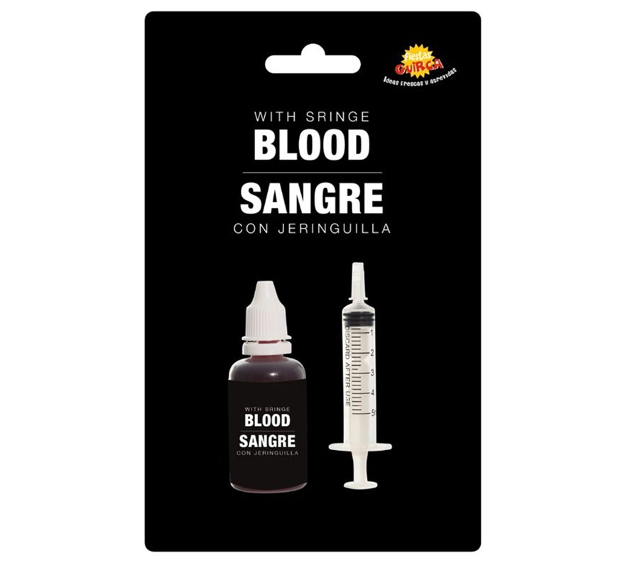 Blood with Syringe