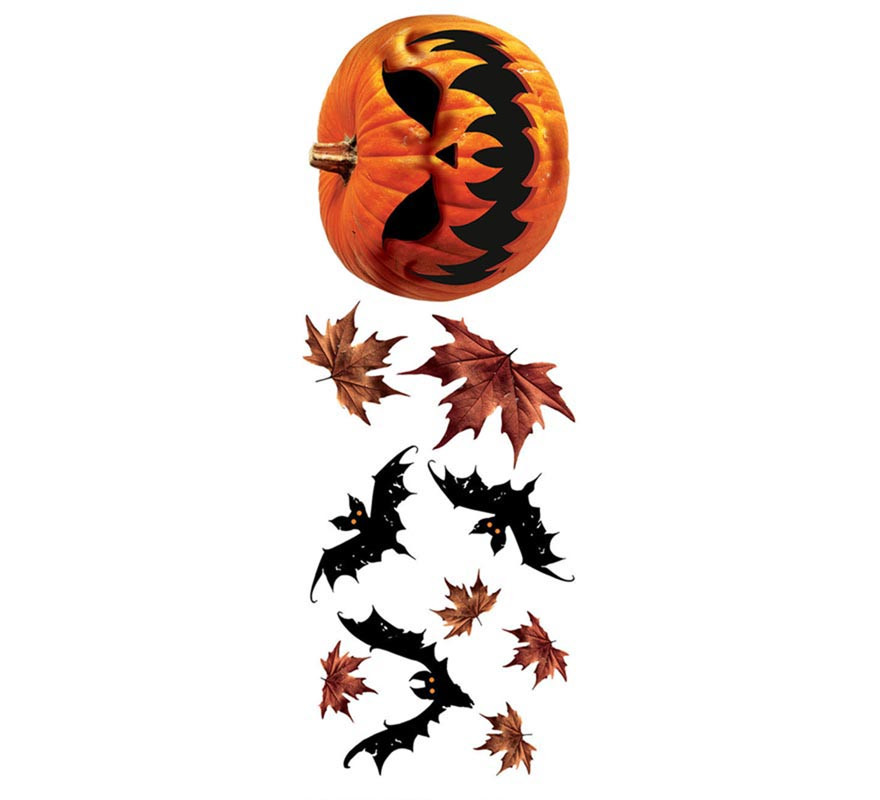 Pumpkin Wall Sticker 25x70 cm-B