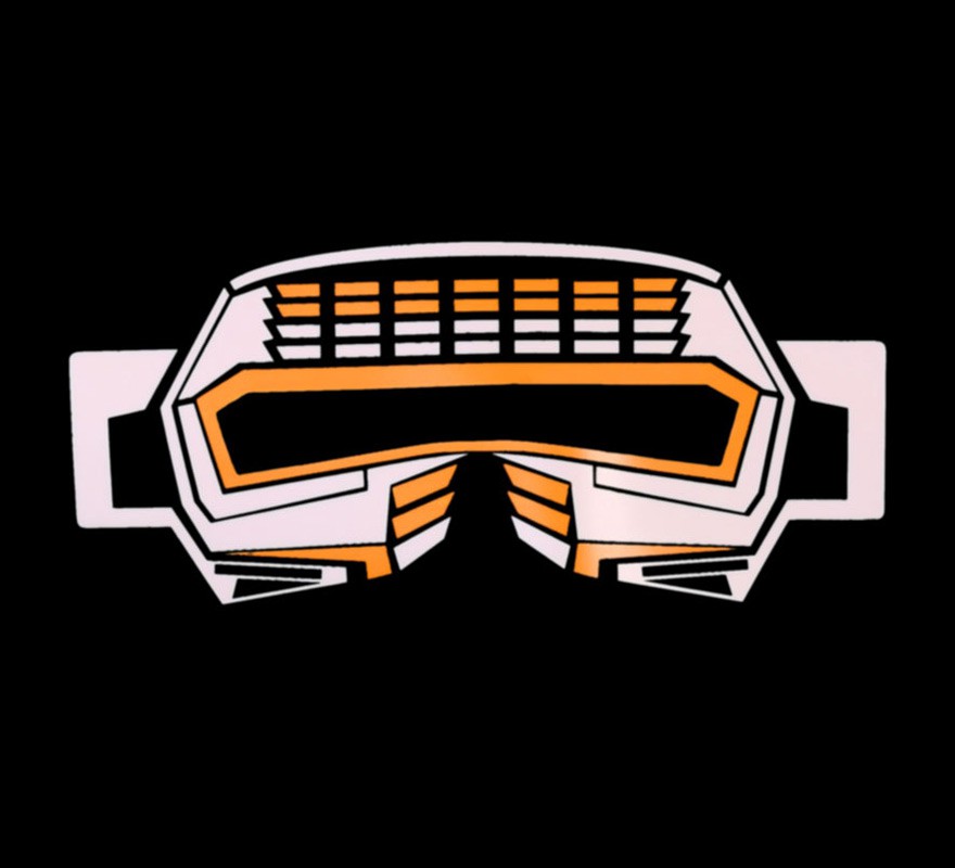 Galactic LED lighting mask-B