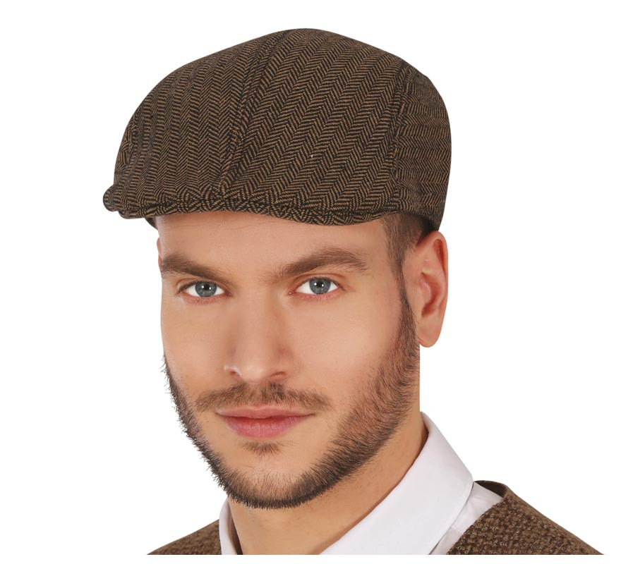 English Herringbone Beret in various colors-B