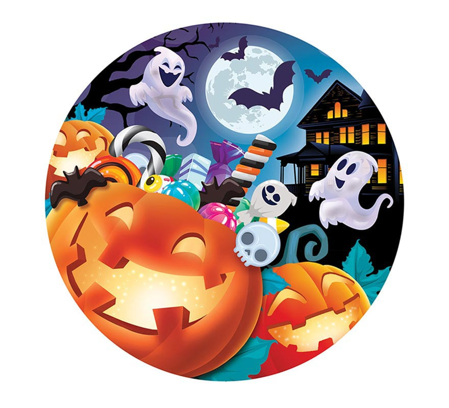 Tigela de abóbora de plástico de 32 cm-B