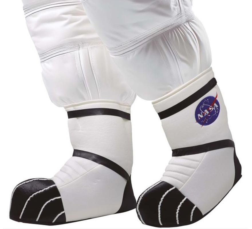 Black and white astronaut boots-B