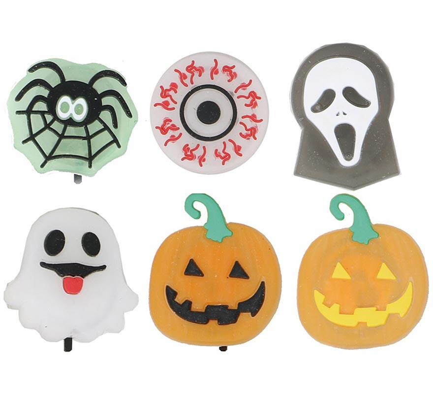 Halloween LED ring, assorted 3cm models-B