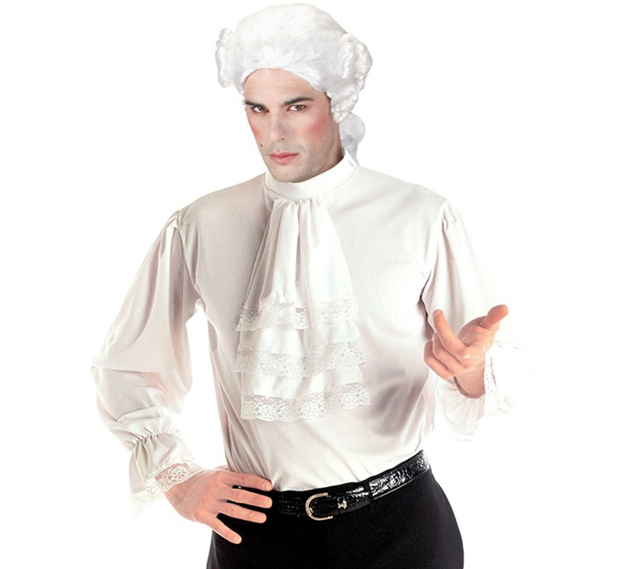 Camisa ou Fato de vampiro masculina-B