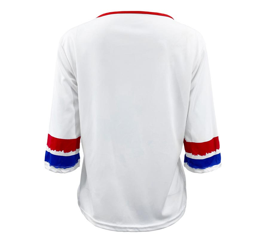 Camiseta de beisebol do palhaço vilão feminino-B