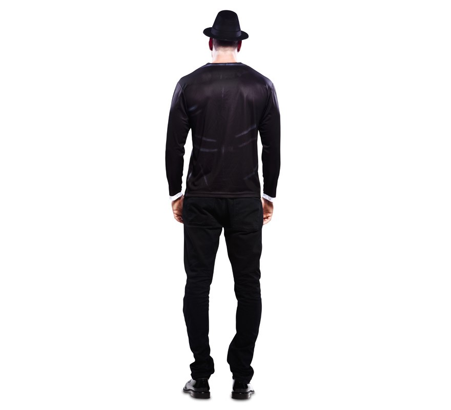 T-shirt de bluesman para homem-B