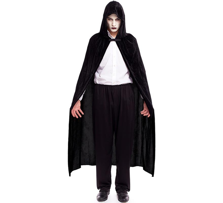 Capa de Veludo com Capuz de 140 cm em várias cores-B