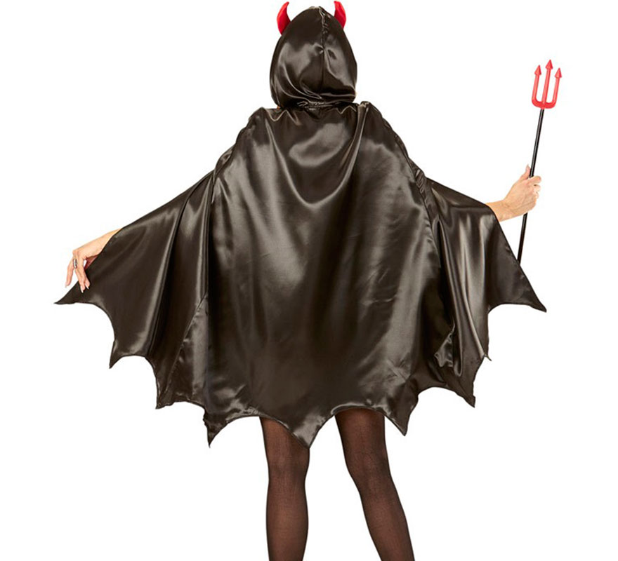 Capa de Diabo com Capuz Feminina-B