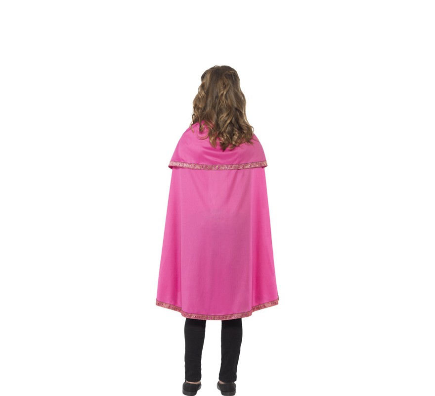 Pink cape for girl-B
