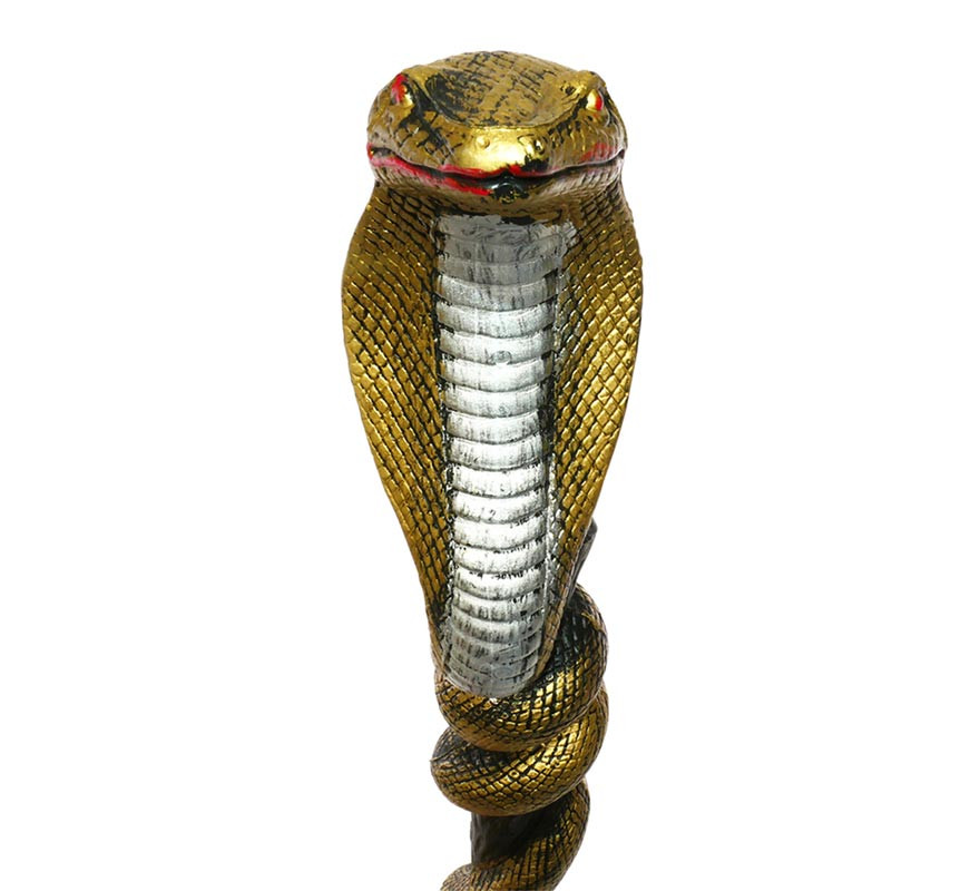 Golden Cobra Egyptian Scepter 69 cm-B