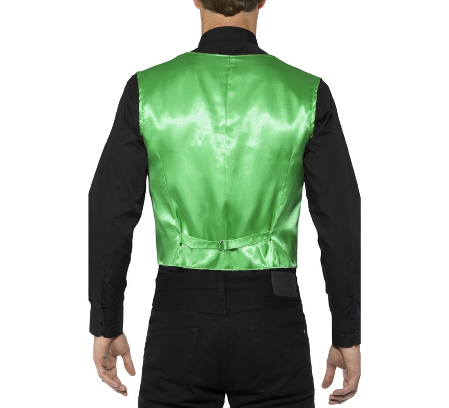 Green Vest with Sequins for men-B