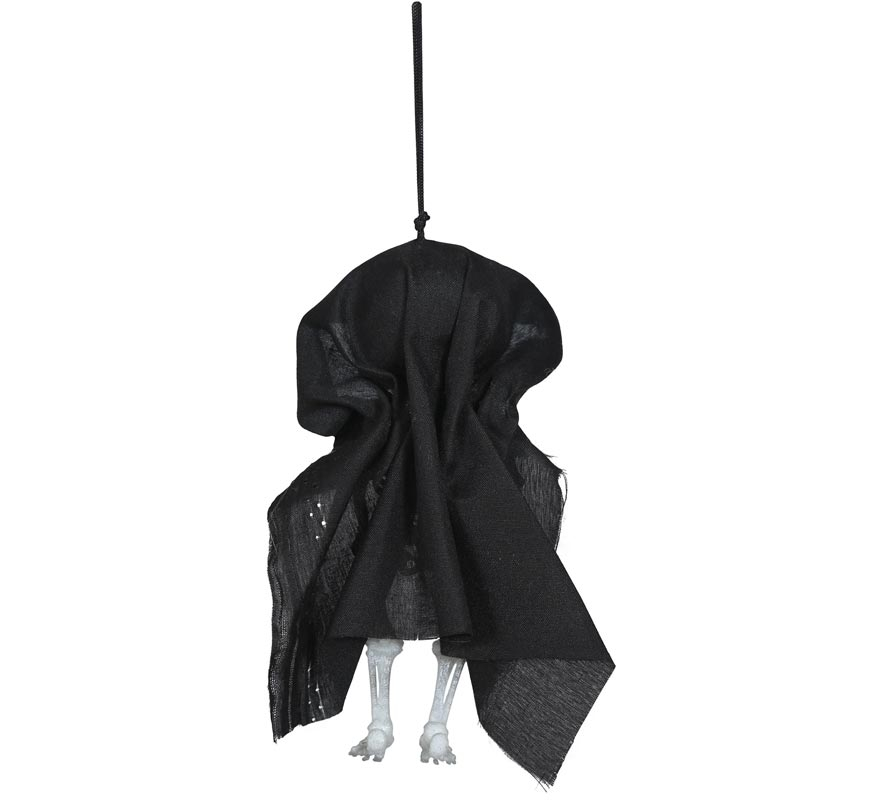 Big Head Skeleton Pendant with Hood 15 cm-B