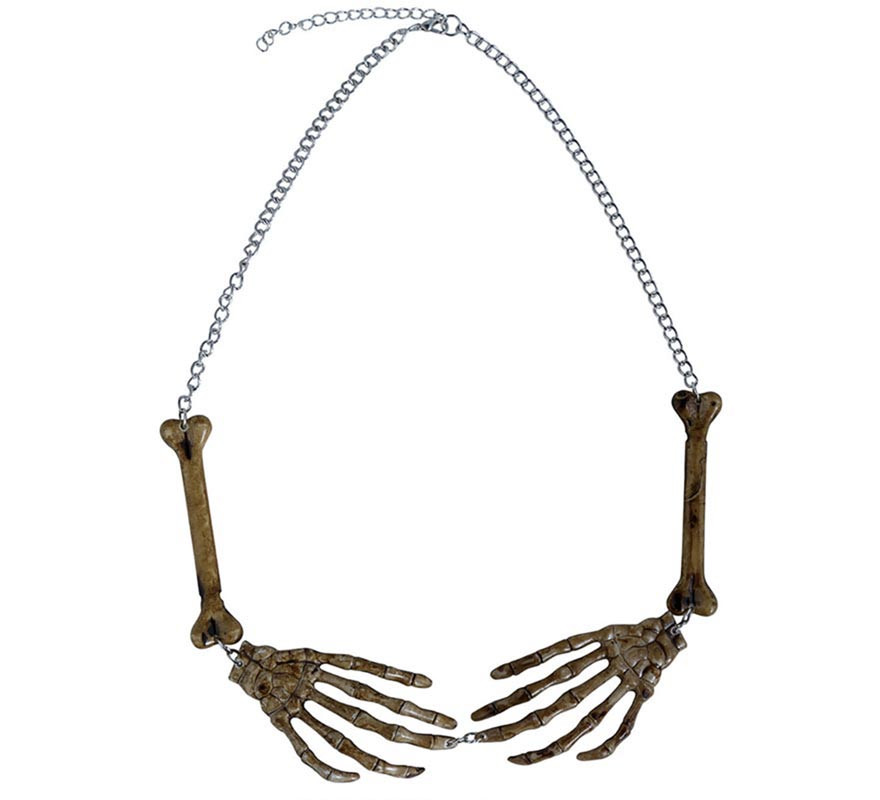 Skeleton Arms Necklace-B