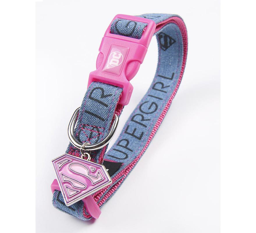 Supergirl Dog Collar-B