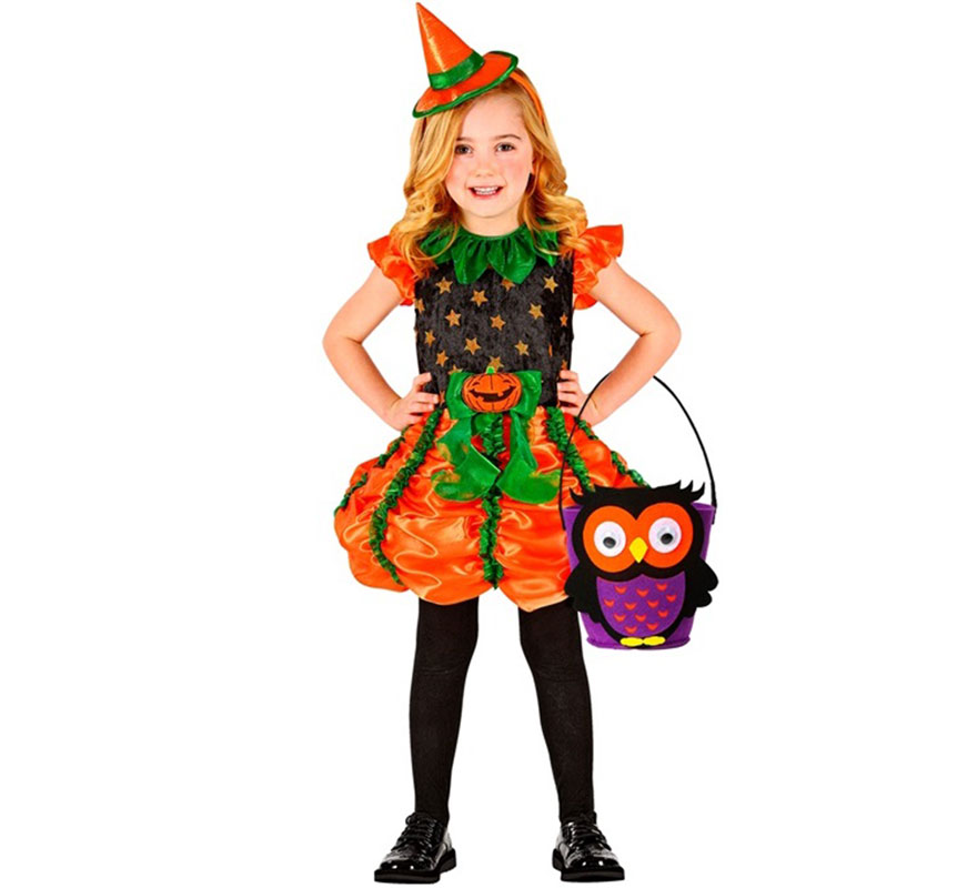 Trick or Treat Owl Bucket-B
