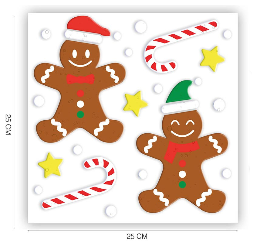 Decoração em gel para biscoitos de gengibre 20x25 cm-B