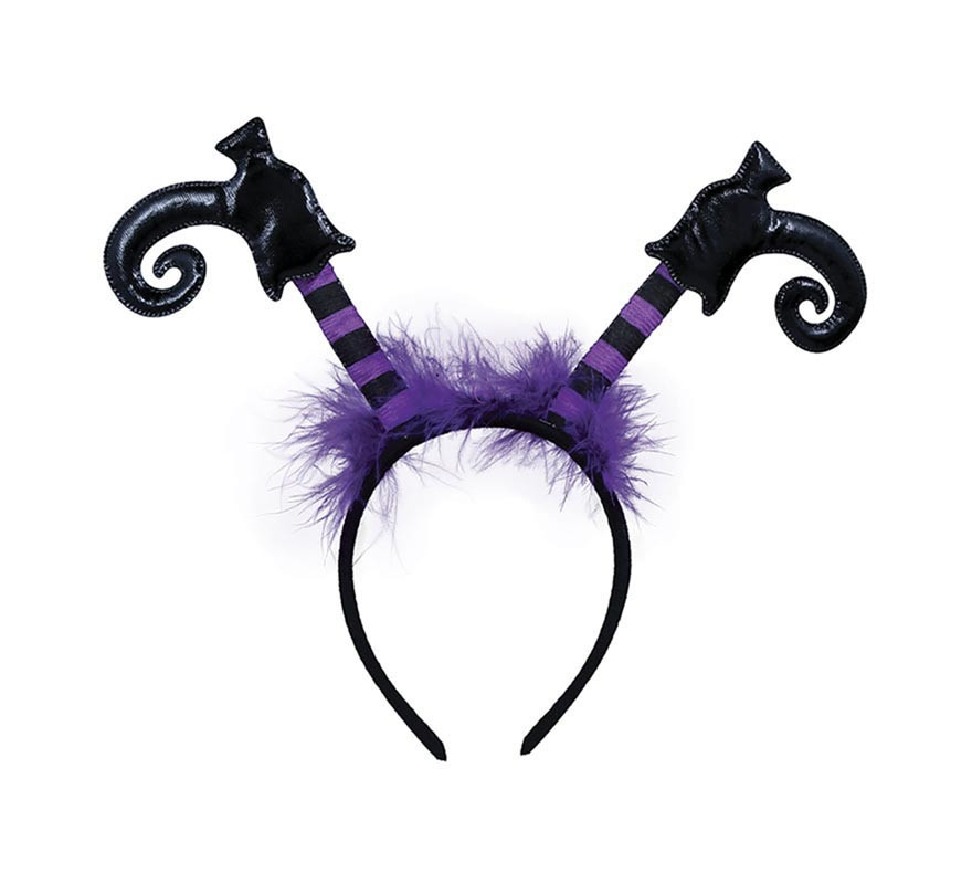 Faixa de cabeça com pernas de bruxa sortidas-B