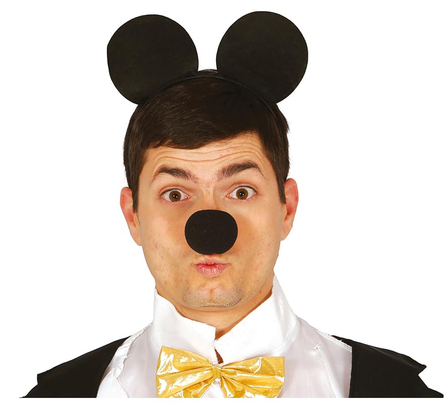 Cabeça de rato de feltro-B