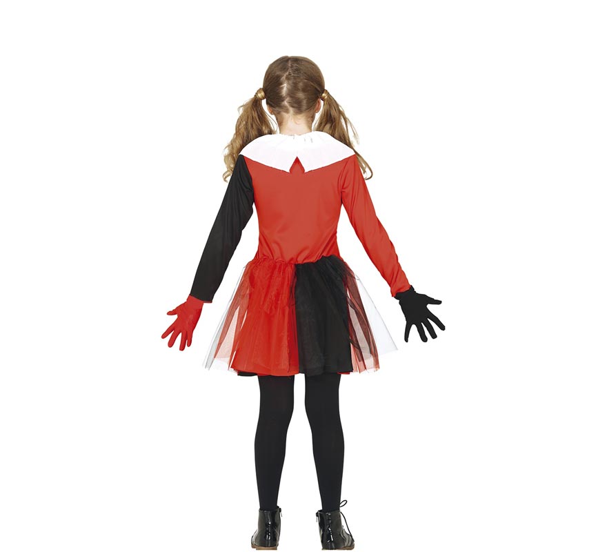 Fato de arlequim para menina-B