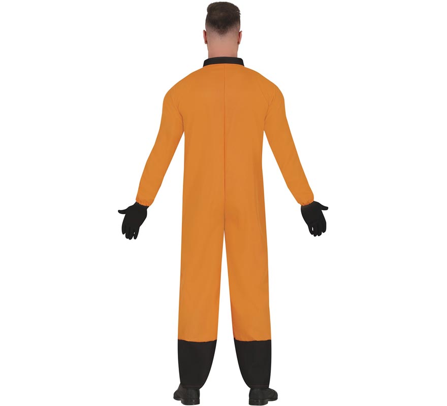 Orange Astronaut Costume for Men-B