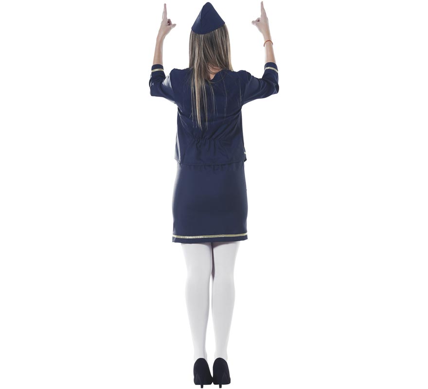 Fato de aeromoça para mulher-B