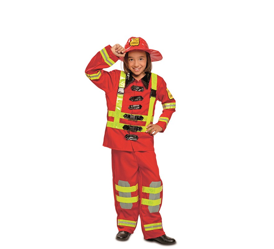 Fato de bombeiro para menino-B