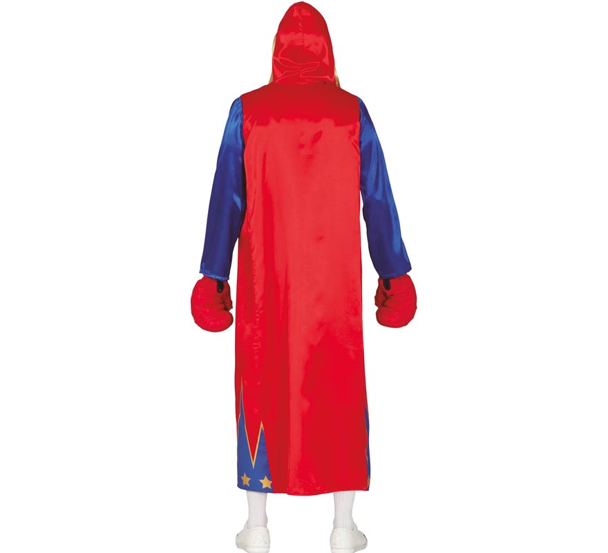 Red and Blue Boxer Costume for Men-B
