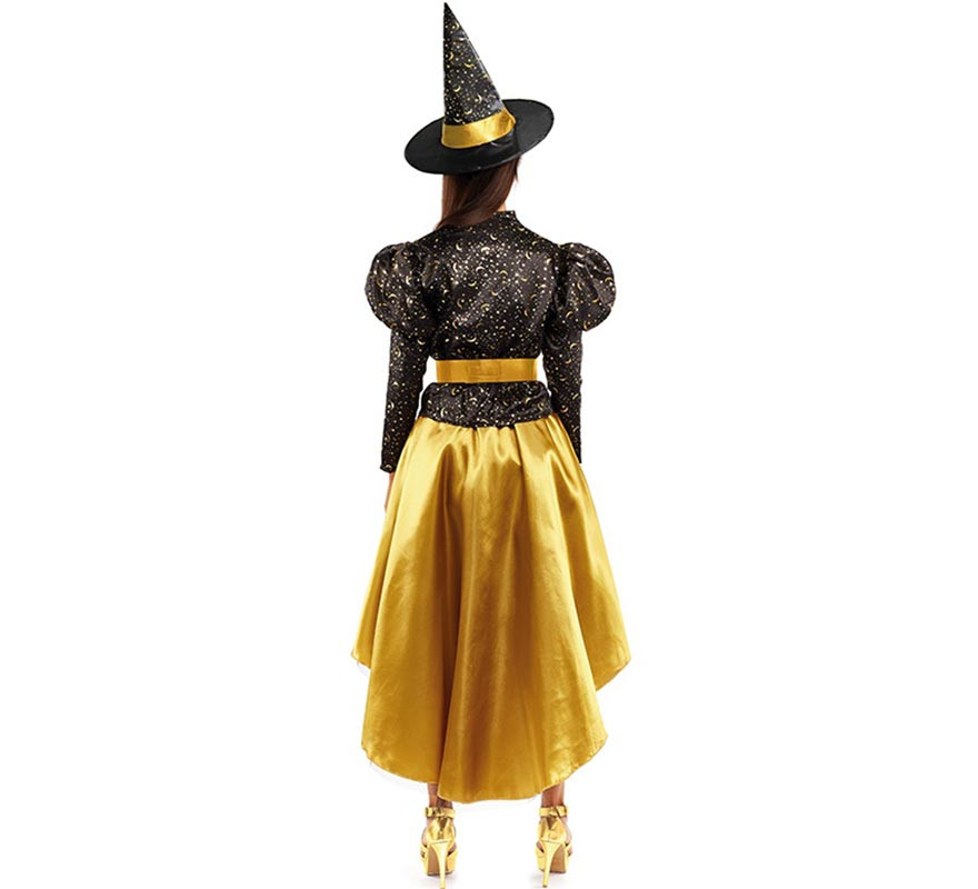 Golden Witch Costume for Women-B