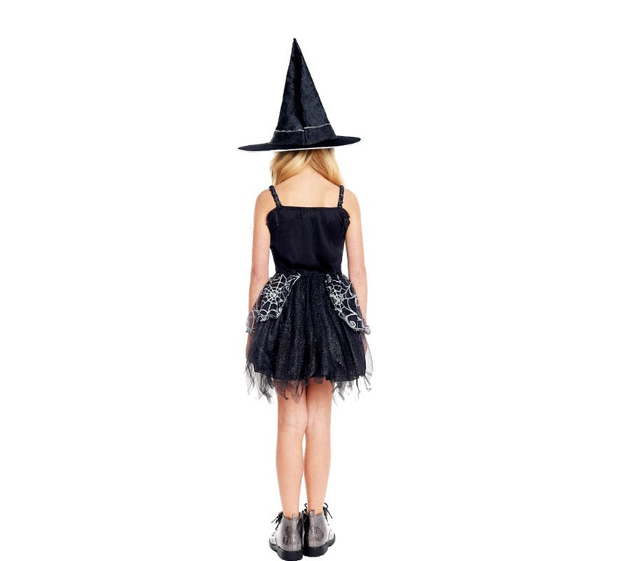 Spiderweb Witch Costume for Girls-B