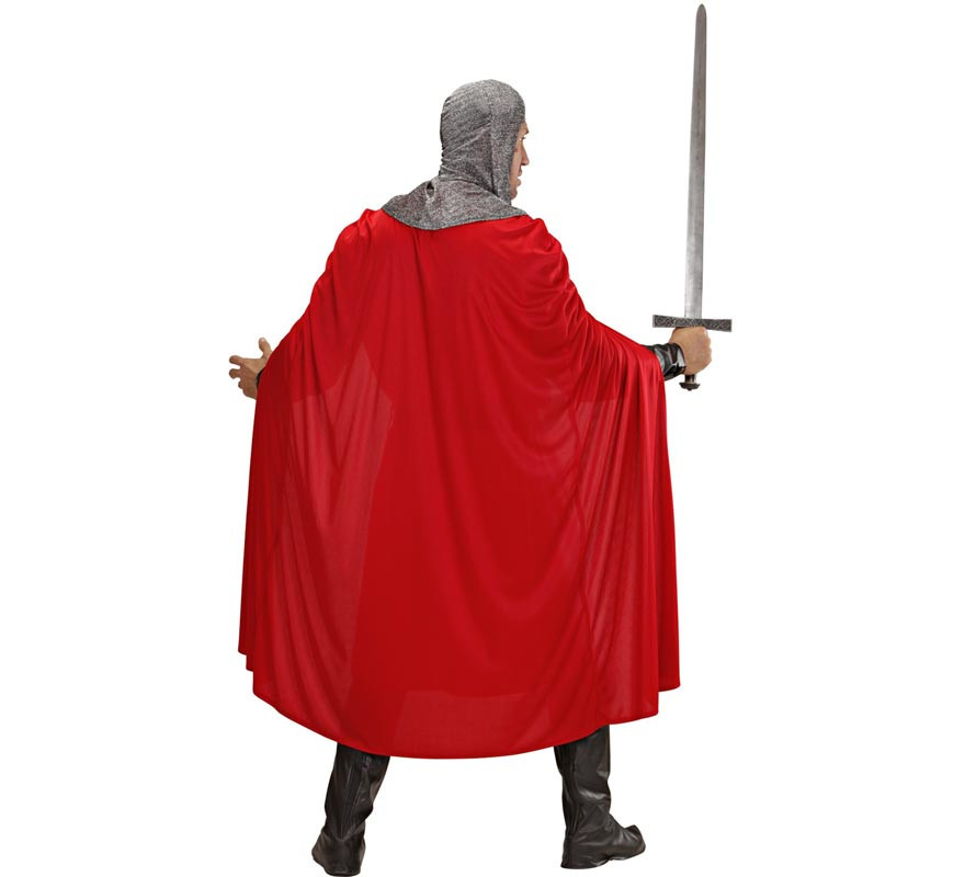 Crusader knight costume with cape for men-B